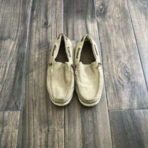 Max + Jake Walt, Taupe Slip On Shoes 7M